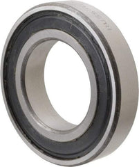 Tritan - 55mm Bore Diam, 100mm OD, Double Shield Deep Groove Radial Ball Bearing - 21mm Wide, 1 Row, Round Bore, 6,500 Lb Static Capacity, 9,750 Lb Dynamic Capacity - Eagle Tool & Supply
