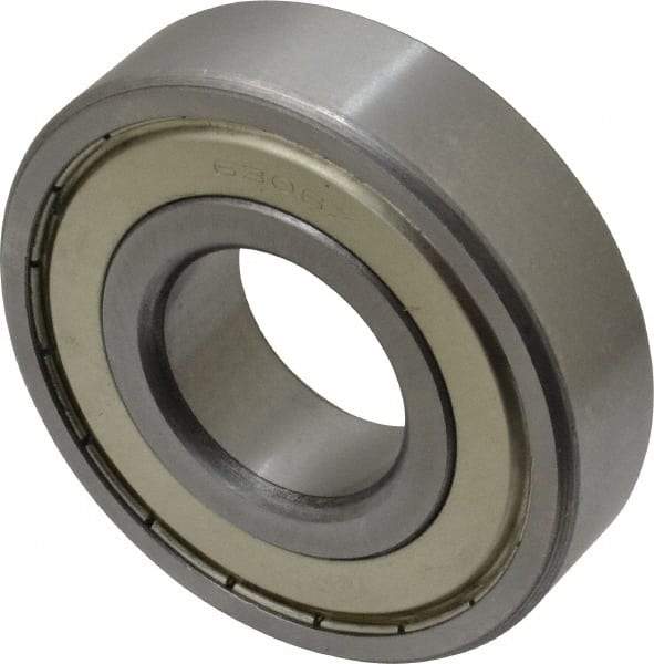 Tritan - 30mm Bore Diam, 72mm OD, Double Shield Deep Groove Radial Ball Bearing - 19mm Wide, 1 Row, Round Bore, 3,370 Lb Static Capacity, 6,000 Lb Dynamic Capacity - Eagle Tool & Supply