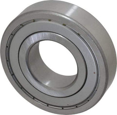 Tritan - 45mm Bore Diam, 100mm OD, Double Shield Deep Groove Radial Ball Bearing - 25mm Wide, 1 Row, Round Bore, 7,200 Lb Static Capacity, 11,900 Lb Dynamic Capacity - Eagle Tool & Supply