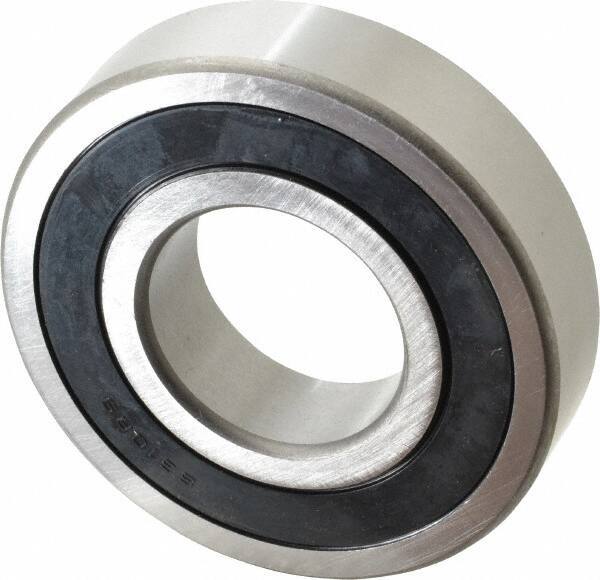 Tritan - 50mm Bore Diam, 110mm OD, Double Seal Deep Groove Radial Ball Bearing - 27mm Wide, 1 Row, Round Bore, 8,600 Lb Static Capacity, 13,900 Lb Dynamic Capacity - Eagle Tool & Supply