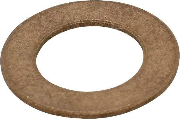 Boston Gear - 0.753" Inside x 1-1/4" Outside Diam, 1/16" Thick, Bronze SAE-841 Thrust Bearing - Eagle Tool & Supply