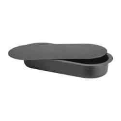 Made in USA - 15" Inside Length x 6" Inside Width, Chain & Belt Drive Guard - 16-1/4" OAL x 7-1/4" Overall Width, 2-1/2" High - Eagle Tool & Supply