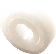 Made in USA - 8mm Bore Diam, 22mm OD, Open Plastic Race Radial Ball Bearing - 7mm Wide, 1 Row, Round Bore, 33 Lb Static Capacity, 42 Lb Dynamic Capacity - Eagle Tool & Supply