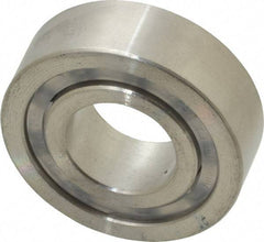 Made in USA - 5/8" Bore Diam, 1-3/8" OD, Open Precision Ground Radial Ball Bearing - 7/16" Wide, 1 Row, Round Bore, 138 Lb Static Capacity, 207 Lb Dynamic Capacity - Eagle Tool & Supply