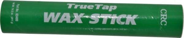 CRC - TrueTap Wax Stick, 16 oz Tube Cutting & Tapping Fluid - Wax, For Drilling, Reaming, Sawing, Shearing, Threading, Turning - Eagle Tool & Supply