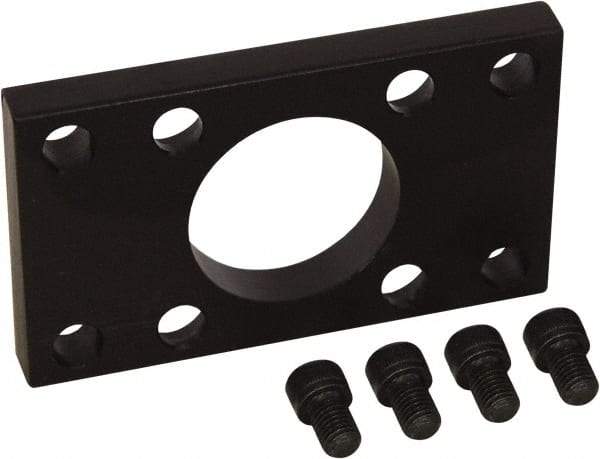 Mead - Air Cylinder Flange Mount - For 1-1/2" Air Cylinders, Use with HD Series Air Cylinders - Eagle Tool & Supply