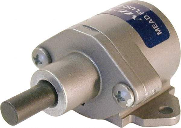 Mead - 11/16" Stroke x 1" Bore Single Acting Air Cylinder - 150 Max psi, -40 to 250°F - Eagle Tool & Supply