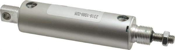 ARO/Ingersoll-Rand - 2-5/8" Stroke x 1-1/8" Bore Double Acting Air Cylinder - 1/8 Port, 3/8-16 Rod Thread - Eagle Tool & Supply