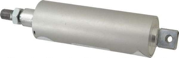 ARO/Ingersoll-Rand - 4" Stroke x 2" Bore Double Acting Air Cylinder - 1/4 Port, 5/8-11 Rod Thread - Eagle Tool & Supply