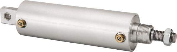 ARO/Ingersoll-Rand - 6" Stroke x 2-1/2" Bore Double Acting Air Cylinder - 3/8 Port, 3/4-10 Rod Thread - Eagle Tool & Supply