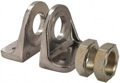 ARO/Ingersoll-Rand - Air Cylinder L Bracket - For 1-1/2" Air Cylinders, Use with ARO Economair Cylinders - Eagle Tool & Supply