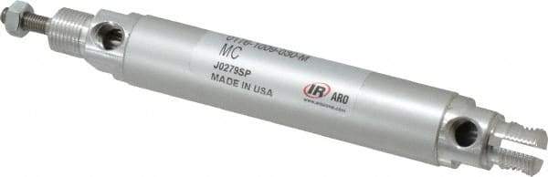 ARO/Ingersoll-Rand - 3" Stroke x 3/4" Bore Double Acting Air Cylinder - 200 Max psi - Eagle Tool & Supply