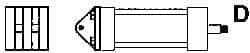 ARO/Ingersoll-Rand - Air Cylinder MP1 Fixed Clevis Mount Kit - For 4" Air Cylinders, Use with Provenair Series - Eagle Tool & Supply