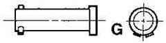 ARO/Ingersoll-Rand - Air Cylinder Pivot Pin - For 3-1/4 & 4" Air Cylinders, Use with Provenair Series - Eagle Tool & Supply