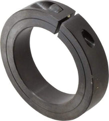 Climax Metal Products - 2-3/4" Bore, Steel, One Piece Clamp Collar - 4" Outside Diam, 7/8" Wide - Eagle Tool & Supply