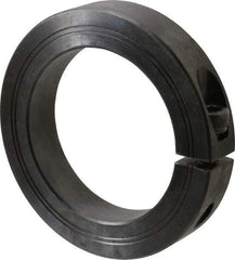 Climax Metal Products - 70mm Bore, Steel, One Piece Clamp Collar - 4" Outside Diam - Eagle Tool & Supply