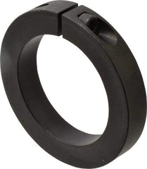 Climax Metal Products - 75mm Bore, Steel, One Piece Clamp Collar - 4-1/4" Outside Diam - Eagle Tool & Supply