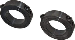 Climax Metal Products - 1-5/8" Bore, Steel, Two Piece Shaft Collar - 2-5/8" Outside Diam, 11/16" Wide - Eagle Tool & Supply