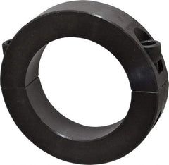 Climax Metal Products - 2-1/2" Bore, Steel, Two Piece Shaft Collar - 3-3/4" Outside Diam, 7/8" Wide - Eagle Tool & Supply