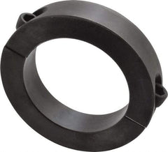 Climax Metal Products - 2-3/4" Bore, Steel, Two Piece Shaft Collar - 4" Outside Diam, 7/8" Wide - Eagle Tool & Supply