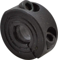Climax Metal Products - 7mm Bore, Steel, Two Piece Shaft Collar - 3/4" Outside Diam - Eagle Tool & Supply