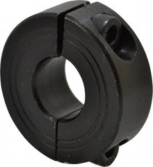 Climax Metal Products - 13mm Bore, Steel, Two Piece Shaft Collar - 1-1/4" Outside Diam - Eagle Tool & Supply