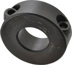 Climax Metal Products - 21mm Bore, Steel, Two Piece Shaft Collar - 1-3/4" Outside Diam - Eagle Tool & Supply