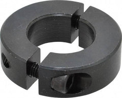 Climax Metal Products - 25mm Bore, Steel, Two Piece Shaft Collar - 1-7/8" Outside Diam - Eagle Tool & Supply