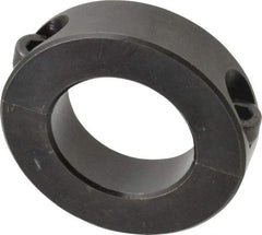 Climax Metal Products - 42mm Bore, Steel, Two Piece Shaft Collar - 2-7/8" Outside Diam - Eagle Tool & Supply