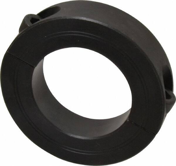 Climax Metal Products - 48mm Bore, Steel, Two Piece Shaft Collar - 3-1/8" Outside Diam - Eagle Tool & Supply