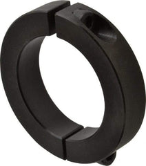 Climax Metal Products - 60mm Bore, Steel, Two Piece Shaft Collar - 3-1/2" Outside Diam - Eagle Tool & Supply