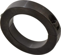 Climax Metal Products - 70mm Bore, Steel, Two Piece Shaft Collar - 4" Outside Diam - Eagle Tool & Supply