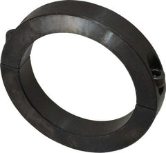 Climax Metal Products - 80mm Bore, Steel, Two Piece Shaft Collar - 4-1/4" Outside Diam - Eagle Tool & Supply