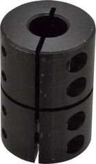 Climax Metal Products - 1/2" Inside x 1-1/4" Outside Diam, Rigid Coupling without Keyway - 1-7/8" Long - Eagle Tool & Supply