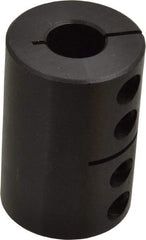 Climax Metal Products - 5/8" Inside x 1-1/2" Outside Diam, Rigid Coupling without Keyway - 2-1/4" Long - Eagle Tool & Supply