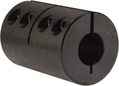 Climax Metal Products - 3/4" Inside x 1-3/4" Outside Diam, Rigid Coupling without Keyway - 2-5/8" Long - Eagle Tool & Supply