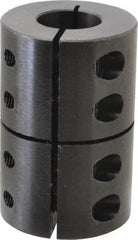 Climax Metal Products - 7/8" Inside x 1-7/8" Outside Diam, Rigid Coupling without Keyway - 2-7/8" Long - Eagle Tool & Supply