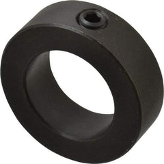 Climax Metal Products - 1-5/16" Bore, Steel, Set Screw Shaft Collar - 2-1/8" Outside Diam, 11/16" Wide - Eagle Tool & Supply