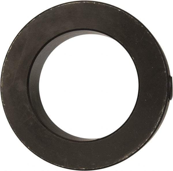 Climax Metal Products - 1-15/16" Bore, Steel, Set Screw Shaft Collar - 3" Outside Diam, 7/8" Wide - Eagle Tool & Supply