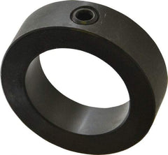 Climax Metal Products - 2" Bore, Steel, Set Screw Shaft Collar - 3" Outside Diam, 7/8" Wide - Eagle Tool & Supply