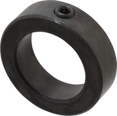 Climax Metal Products - 40mm Bore, Steel, Set Screw Shaft Collar - 2-3/8" Outside Diam - Eagle Tool & Supply
