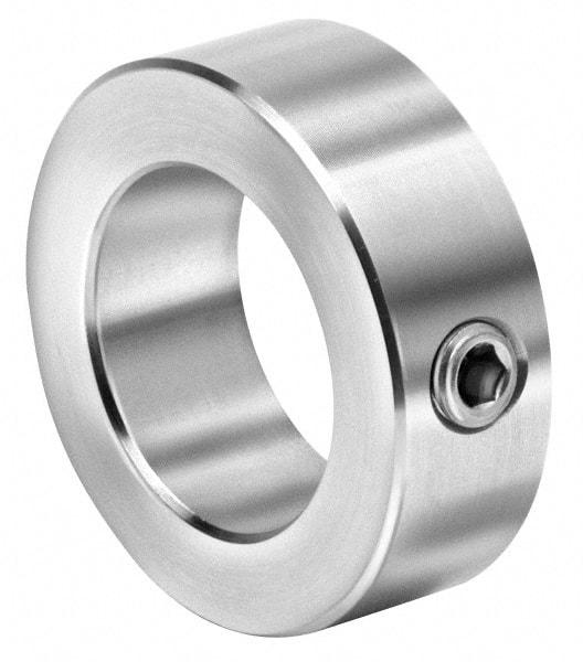 Climax Metal Products - 4-3/16" Bore, Steel, Set Screw Shaft Collar - 5-1/2" Outside Diam, 1-1/8" Wide - Eagle Tool & Supply