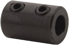Climax Metal Products - 7/8" Inside x 1-3/4" Outside Diam, Stainless Steel Set Screw Rigid Coupling - 2" Long - Eagle Tool & Supply