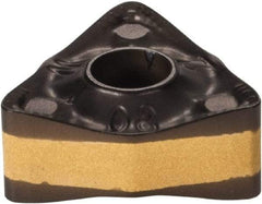 Iscar - WNMX342 M3PW Grade IC8150 Carbide Turning Insert - TiCN/Al2O3/TiCN/TiN Finish, 80° Trigon, 3/8" Inscr Circle, 0.1736 Thick, 1/32" Corner Radius - Eagle Tool & Supply