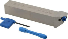 Iscar - PWLN, Right Hand Cut, 5° Lead Angle, 1" Shank Height x 1" Shank Width, Negative Rake Indexable Turning Toolholder - 6" OAL, WNM..3.. Insert Compatibility, Series Heliturn LD - Eagle Tool & Supply