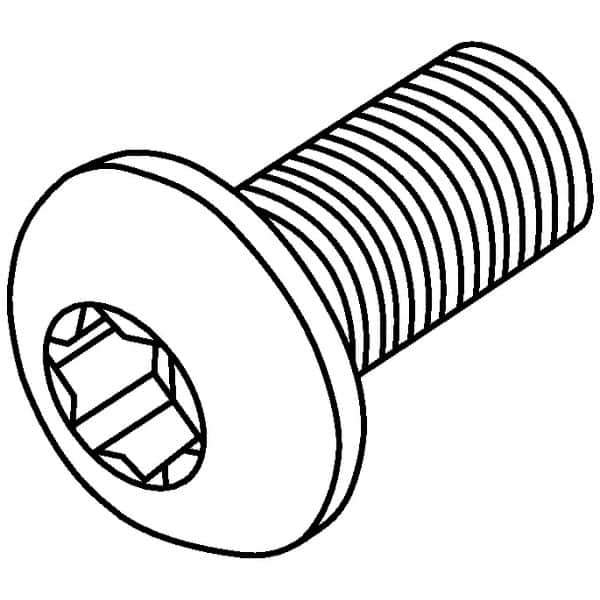 Kennametal - Cap Screw for Indexable Boring - For Use with Cartridges - Eagle Tool & Supply