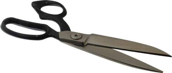 Wiss - 5" LOC, 10-3/8" OAL Bent Upholstery, Carpet, Drapery & Fabric Shears - Offset Handle, For Carpet, Drapery, Upholstery - Eagle Tool & Supply