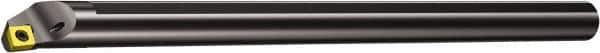 Sandvik Coromant - 23.6mm Min Bore Diam, 10" OAL, 3/4" Shank Diam, E-SCLC Indexable Boring Bar - CCMT 32.52 Insert, Screw Clamping Holding Method - Eagle Tool & Supply