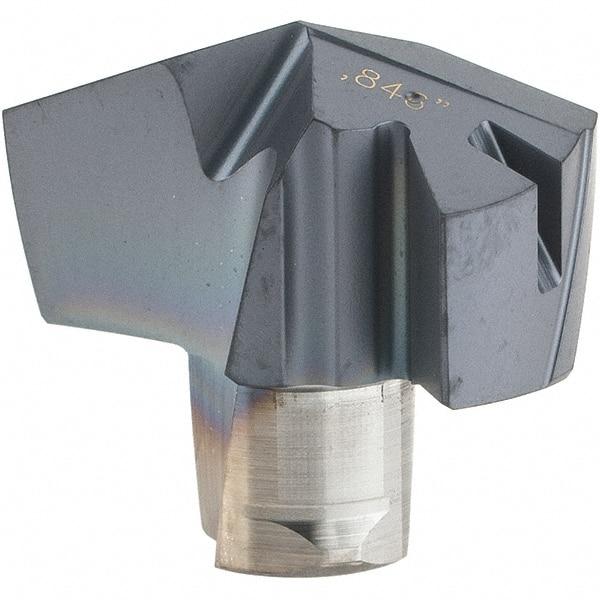 Iscar - Series ICP, 0.846" Diam Grade IC908 140° Replaceable Drill Tip - Carbide, TiAlN Finish, 21 Seat Size, Through Coolant - Eagle Tool & Supply