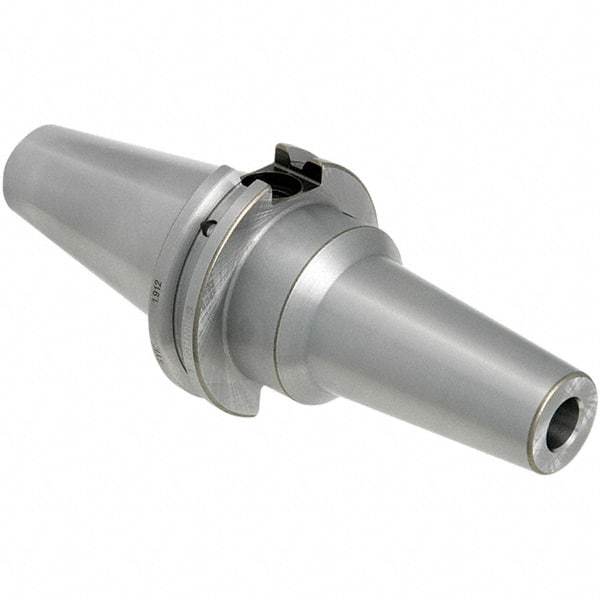 Techniks - 1" Hole Diam, CAT40 Taper Shank Shrink Fit Tool Holder & Adapter - 6" Projection, 1.81" Nose Diam, Through Coolant - Exact Industrial Supply